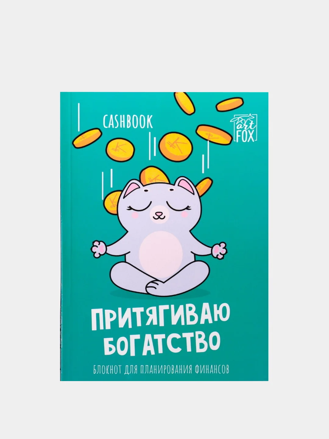 Бирюзовый умный блокнот CashBook, 4 вида