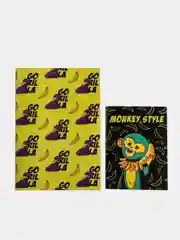 Набор блокнотов А6, А5 Monkey style, 32 листа