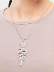 Серебряный цепочка с подвеской
