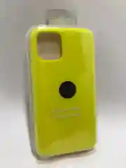 Лимонный защитный силиконовый чехол для iphone 11pro, с яблоком