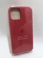 Оранжевый защитный силиконовый чехол для iphone 11pro, с яблоком