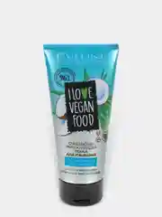 Eveline Cosmetics Пенка для умывания I LOVE VEGAN FOOD, очищающе-увлажняющая, 175 мл