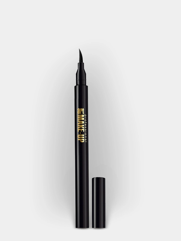 Eveline Cosmetics Подводка МАРКЕР для глаз Art Professional Make-Up, черная, 4 мл.
