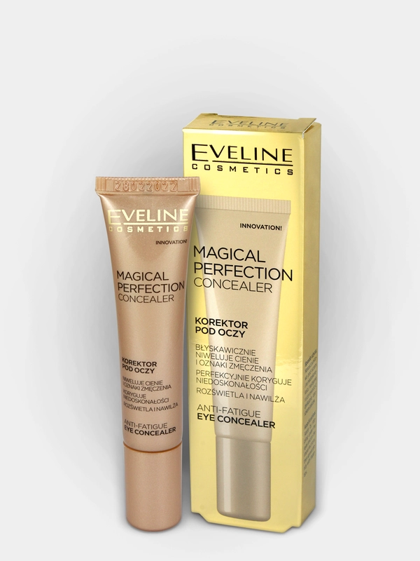 Eveline Cosmetics  Консилер под глаза MAGICAL PERFECTION CONCEALER тон 01 Light, 15 мл