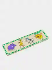 Деревянная развивающая игрушка Пазл - вкладыш "Сафари"