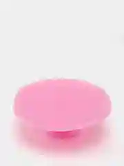 Розовый спонж для умывания лица, силиконовый
