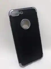 Черный силиконовый чехол iPhone 7plus iPhone 8 plus