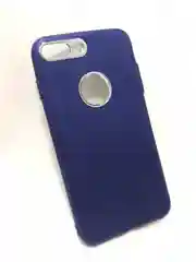 Синий силиконовый чехол iPhone 7plus iPhone 8 plus