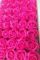 Фуксия розы из мыла