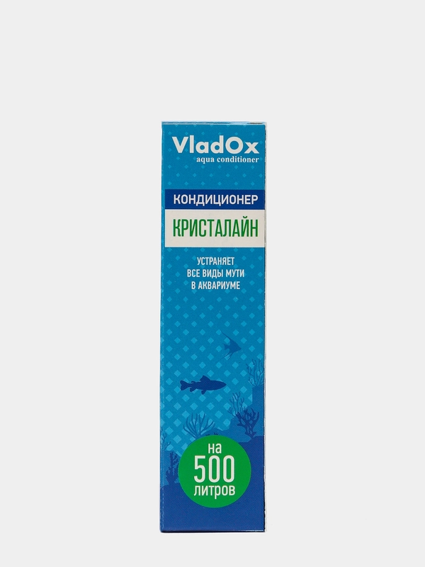 Кондиционер для аквариумной воды VladOx Crystaline ( Кристалайн) , 50 мл