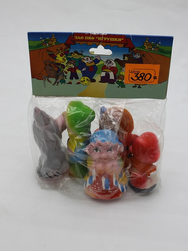 Игрушка "Красная шапочка", пластмассовая, из ПВХ-пластизоля