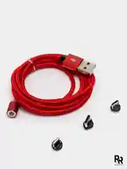 Магнитный кабель для зарядки Floveme (2A), Lightning, Type-C, Micro-USB, 1 метр