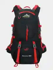 Черный рюкзак большой, туристический, 40 л