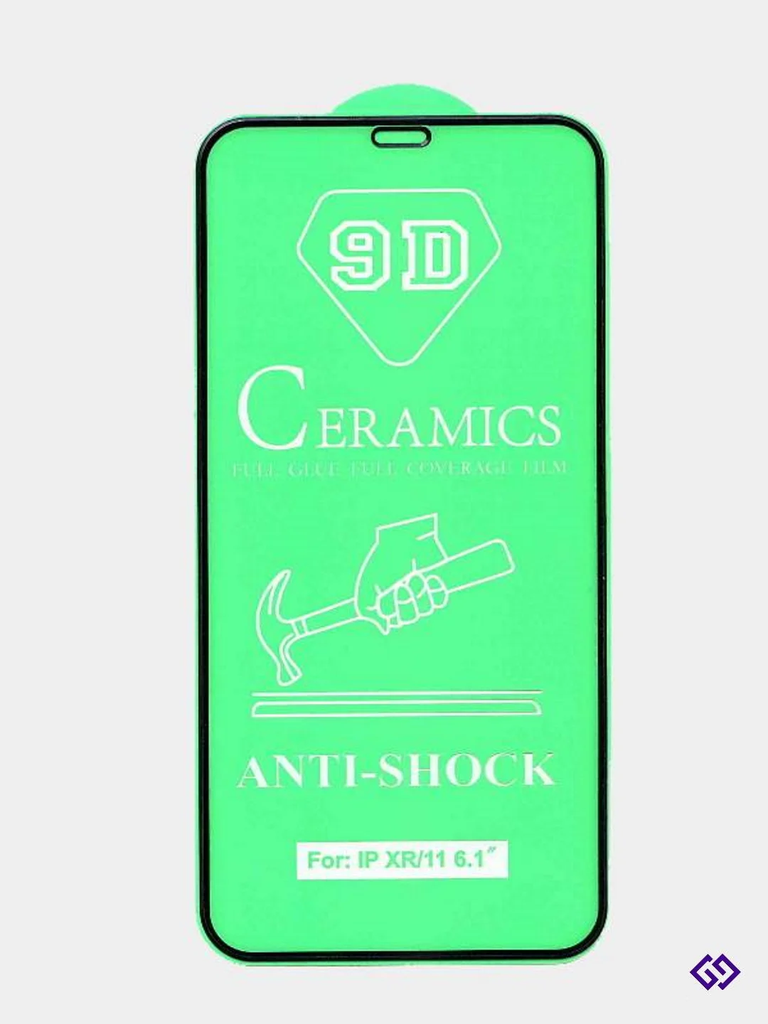 Гибкое защитное стекло CERAMICS 9D для iPhone 11 / XR
