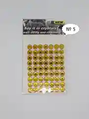 Стразы (бусины) клеевые на листе, 8*10,5 см