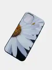 Белый яркий чехол цветные принты картинки на iPhone 5S/SE/6/6S/7/8/Plus/X/XS/XR/11/12/Mini/Pro/Max