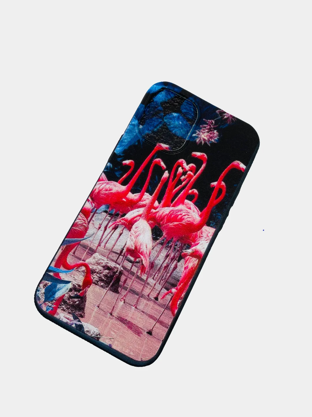Фуксия яркий чехол цветные принты картинки на iPhone 5S/SE/6/6S/7/8/Plus/X/XS/XR/11/12/Mini/Pro/Max