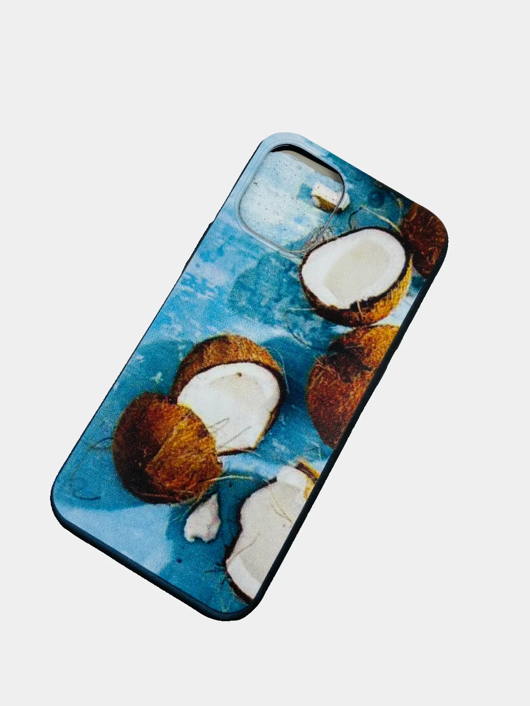 Бирюзовый яркий чехол цветные принты картинки на iPhone 5S/SE/6/6S/7/8/Plus/X/XS/XR/11/12/Mini/Pro/Max