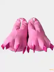 Розовый кигуруми тапочки