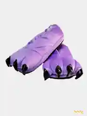 Фиолетовый кигуруми тапочки
