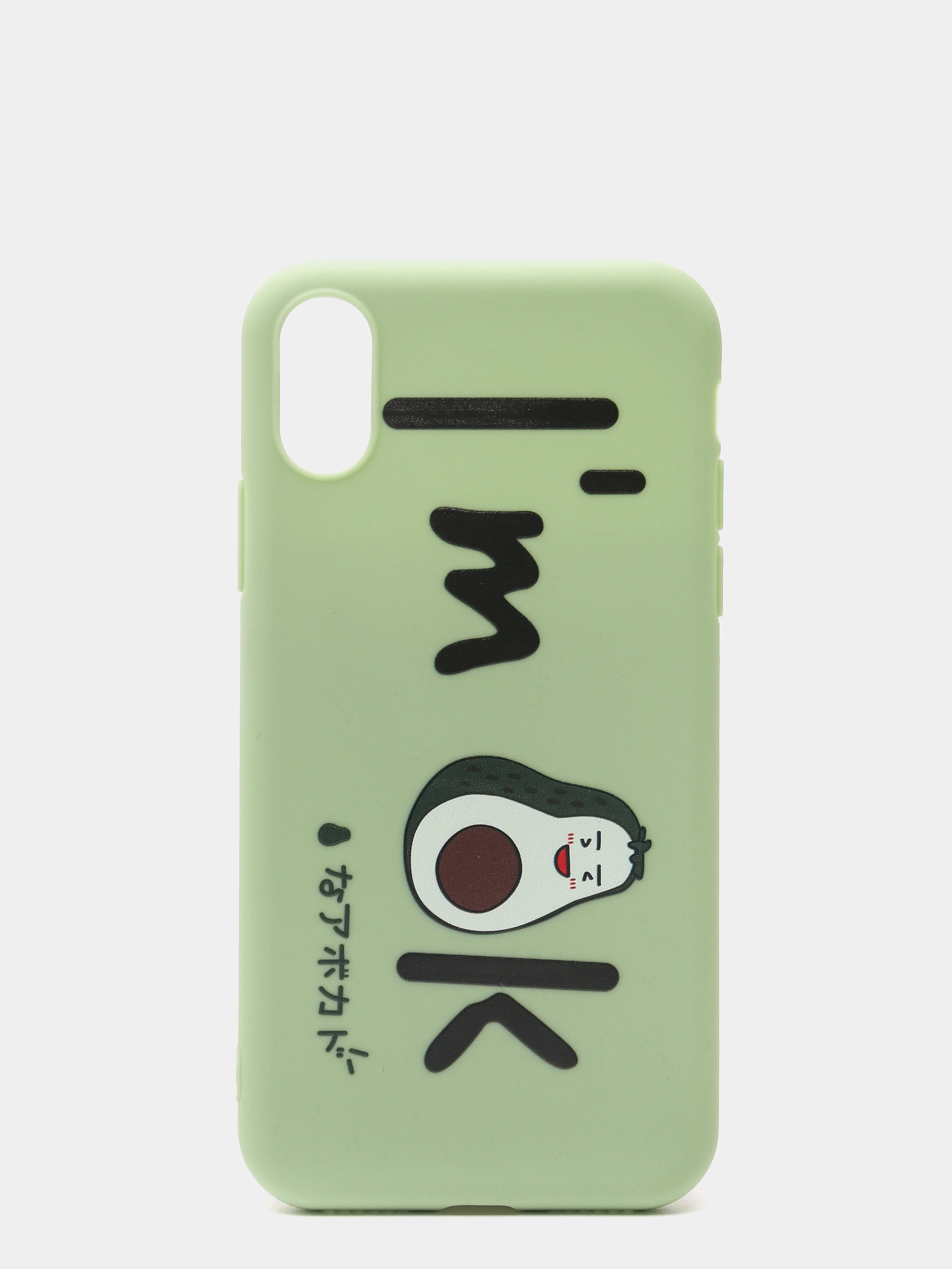 Зеленый чехол для iPhone 6+, 6s+, 7+, 8+, XS Max