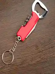 Нож многофункциональный, 3 в 1, рукоять красная