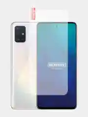 Защитное стекло Samsung A51/A52/A53Э прозрачное, на ровный экран