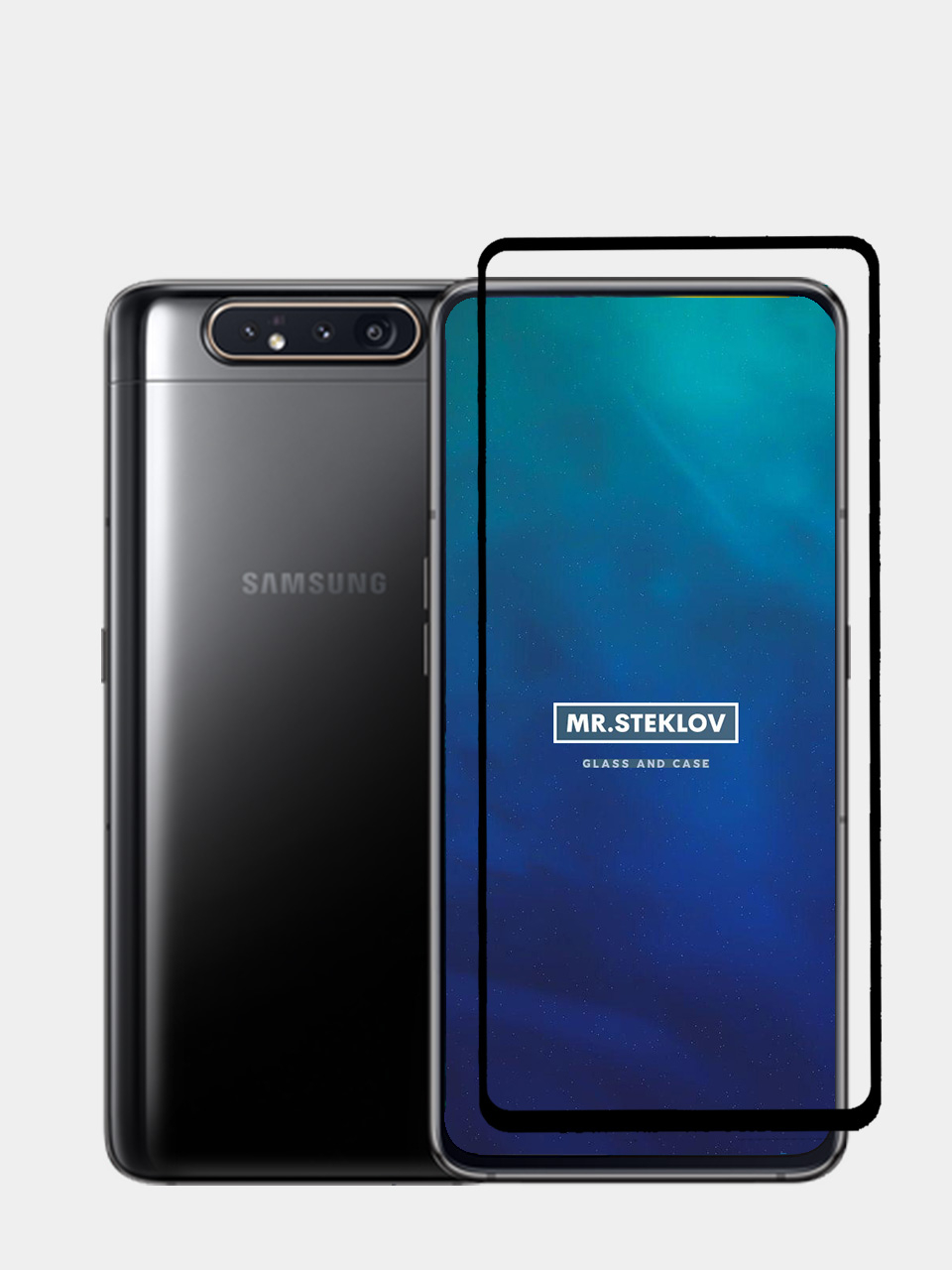 Защитное стекло 5D Samsung Galaxy A80 / A90 купить по цене 41.65 ₽ в  интернет-магазине Магнит Маркет