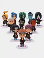 Серый меланж фигурки Наруто