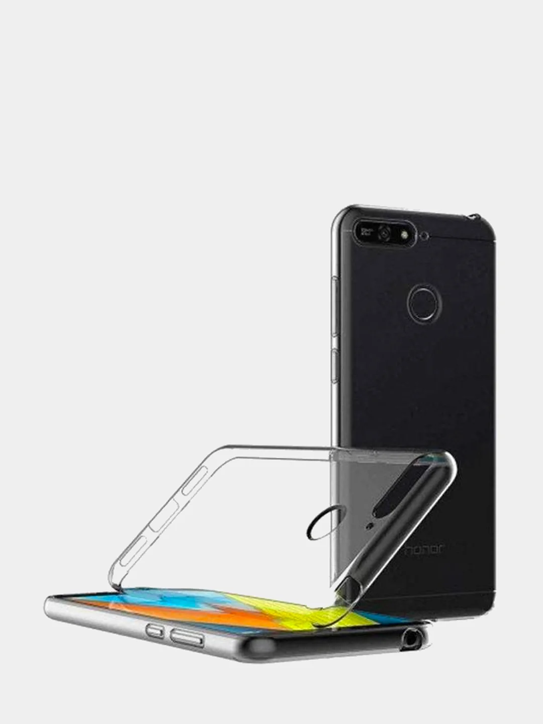 Чехол силиконовый Ultra-thin TPU Slim ультратонкий Huawei P9 / Huawei Y9 (2018) прозрачный