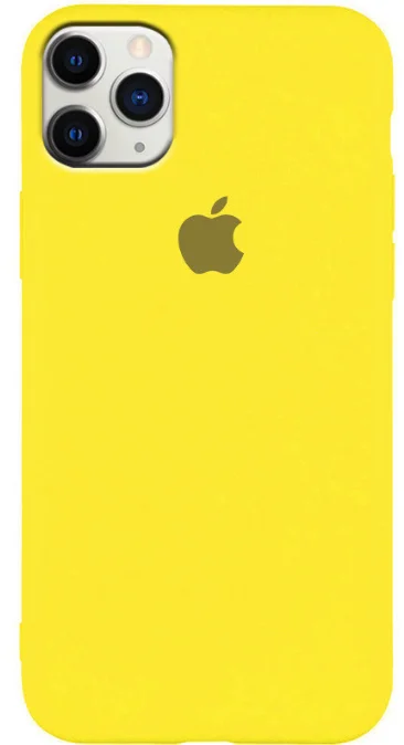 Желтый чехлы-накладки для iPhone 11 Pro Max, 16 цветов