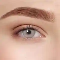 Серый меланж цветные контактные линзы Illusion colors Glow, 2 шт, 3 месяца, 8,6