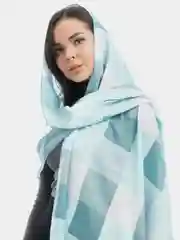 Бирюзовый шарф
