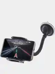 Черный автомобильный держатель для телефона на стекло Defender Car holder 111