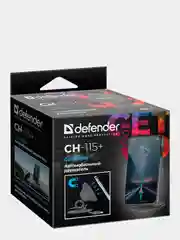 Черный автомобильный держатель для телефона Defender CH-115 в авто
