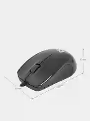 Черный мышь проводная оптическая Defender Optimum MB-160 черный, 3 кнопки, 1000 dpi