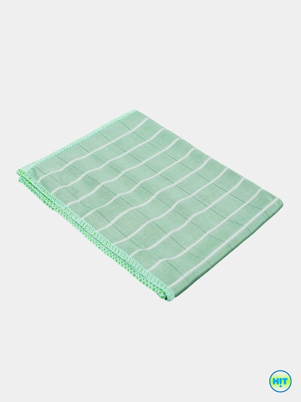 Салфетка для стекол и зеркал, из микрофибры, 30 х 40 см, 300 г/кв.м