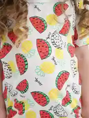 Белый хлопковые детские комплекты для дома и детского сада
