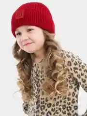 Красный шапочки для девочек осень/весна