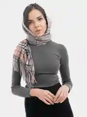 Оливковый шарф