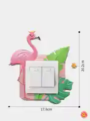 Хаки детская наклейка 3D на переключатель света