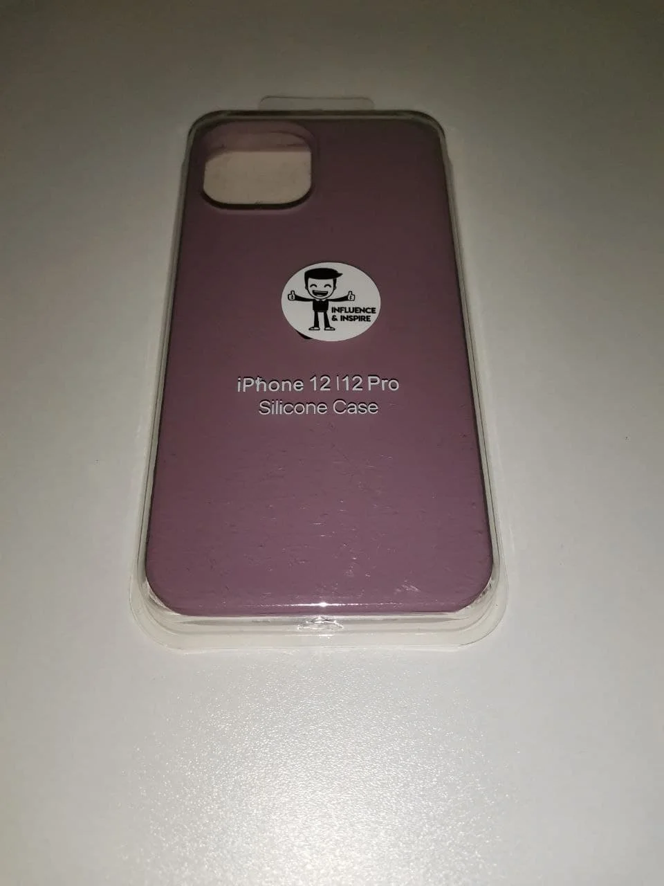 Синий меланж чехол Silicone Case для Iphone 12 / 12 Pro Айфон 12/ 12 про