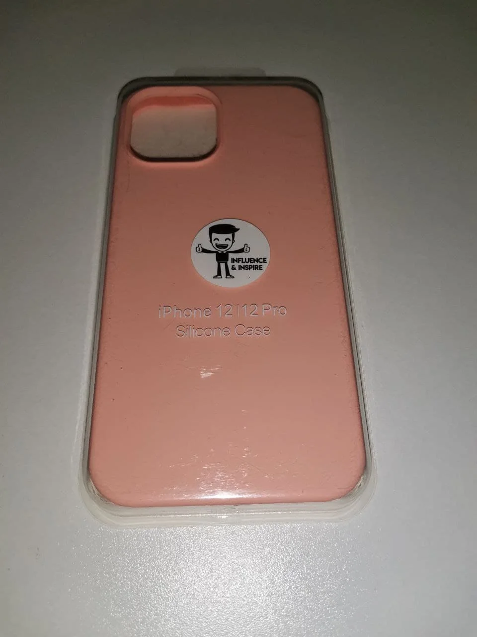 Розовый чехол Silicone Case для Iphone 12 / 12 Pro Айфон 12/ 12 про
