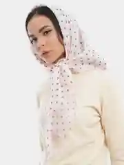 Конфетный платок в горошек