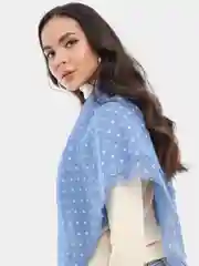 Платок в горошек