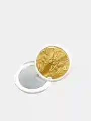 Золотой попсокет Popsocket Зеркало-держатель для телефона и наушников. Яркие краски, золото, волны