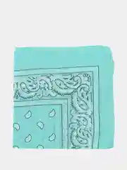 Бирюзовый бандана