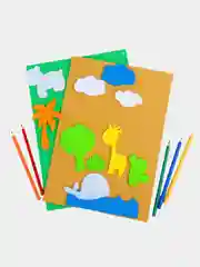 Игрушка из фетра "География", 23 элемента + 2 основы