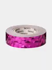 Фуксия обмотка для обруча с подкладкой 3D Bubble, Indigo