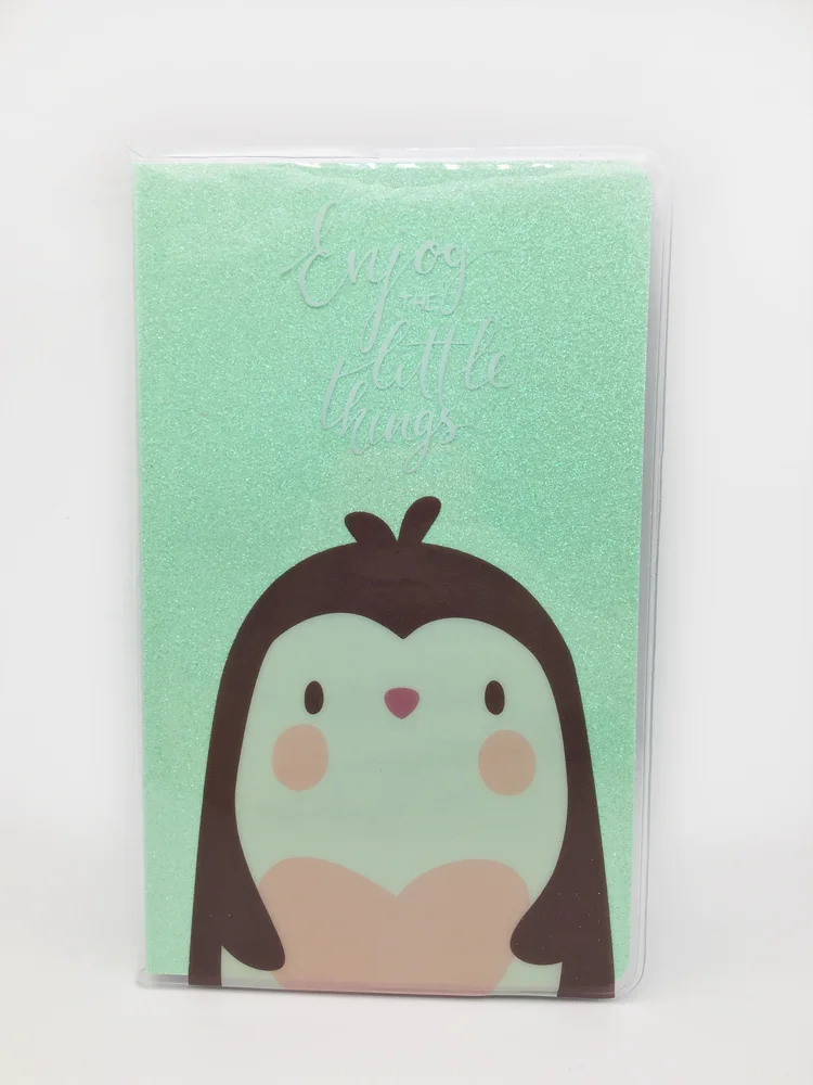 Бирюзовый книжка записная ILLEGALLY CUTE, 80 листов, клетка, B6